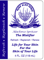 Herbal AloeForce Mistifier - Lifeforce Harmonious Healing for People and Pets